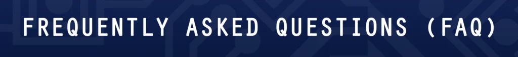 FAQ Banner